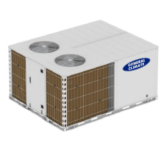 Крышный кондиционер GART-G100HW (100kW, тепловой насос, ESP=125Pa)