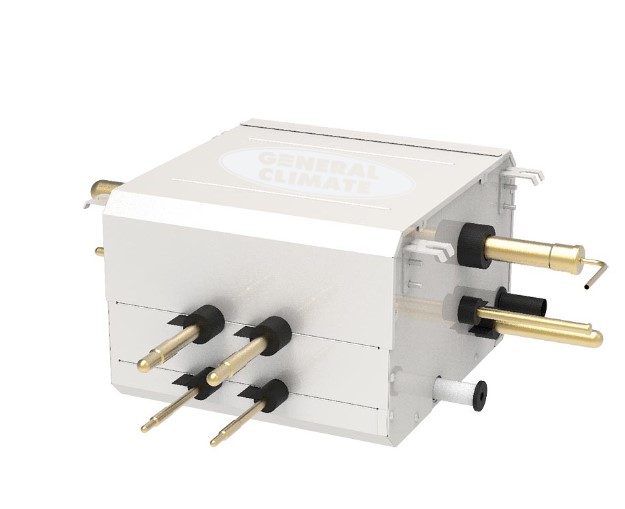 Блок-переключатель режимов GW-RD02DHR – для 3-х трубной системы (2 ветки)